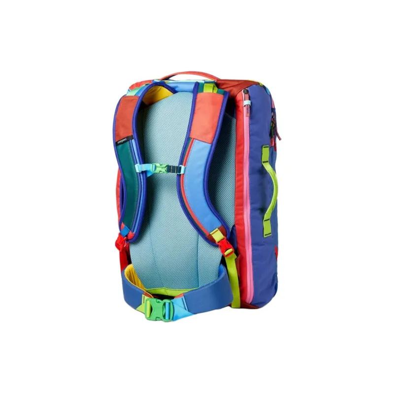 Cotopaxi Nylon Backpack Unisex Blue & Pink & Yellow-1
