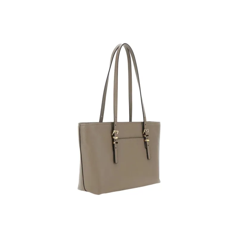 MICHAEL KORS Cow Leather Tote Bag, Shopping Bag, Handbag Medium Size Women's Gray-2