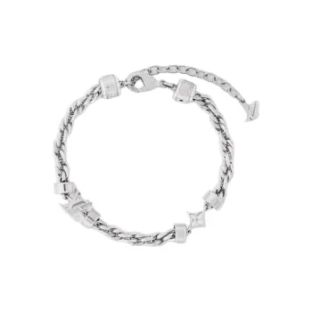 LOUIS VUITTON Metal, Brass Bracelets Men's Silver