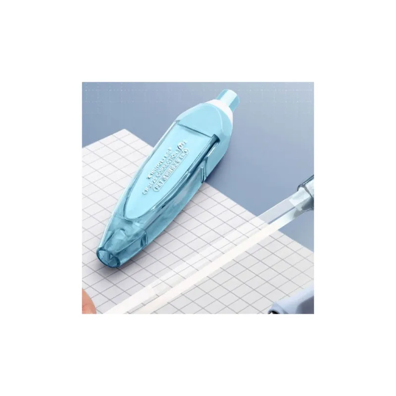 REBECCA LIM'S Push Activated Refillable Smooth For Students Correction Fluid/Correction Tape/Correction Patch-8