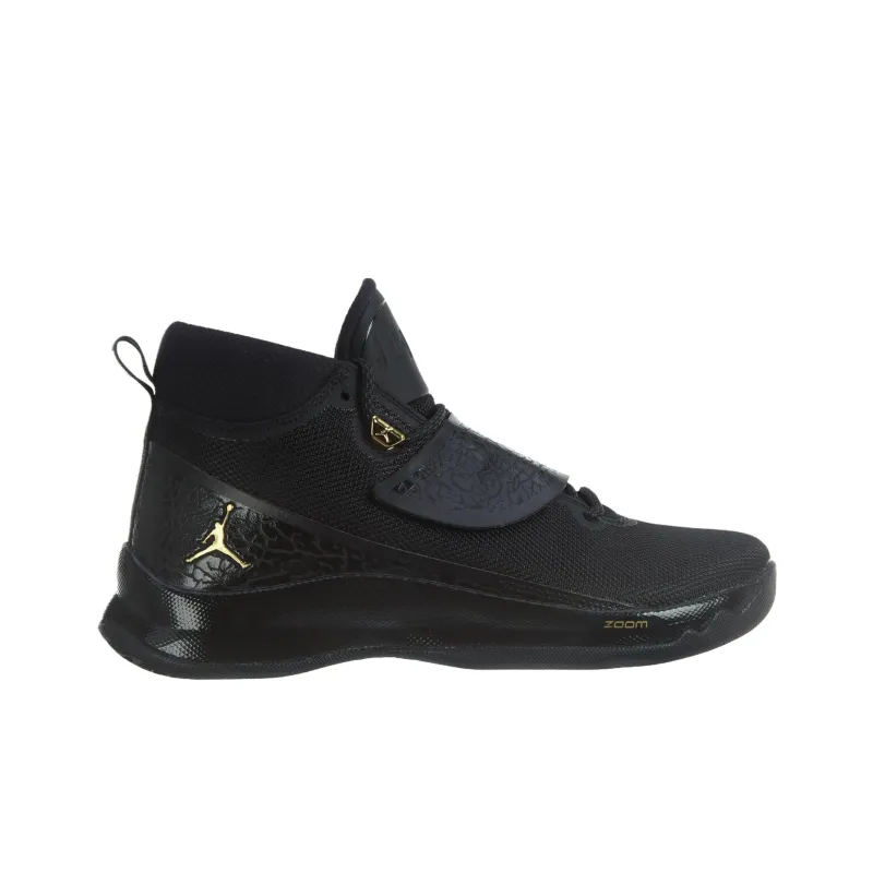 Jordan Super.Fly 5 Abrasion Resistant Mid Top Basketball Shoes Men's Black-1