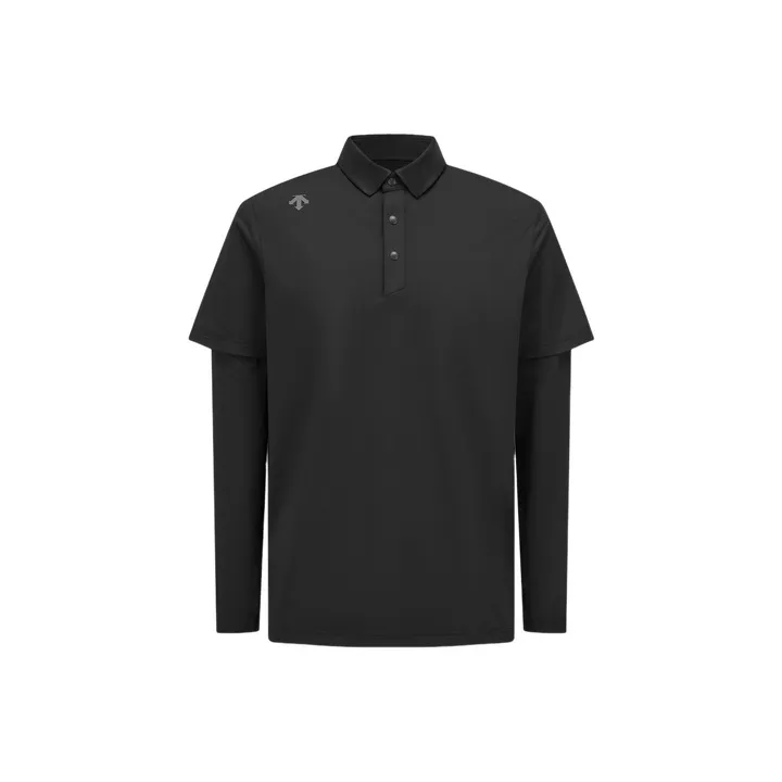 DESCENTE GOLFPRO Collection Polo Shirt Men's-1