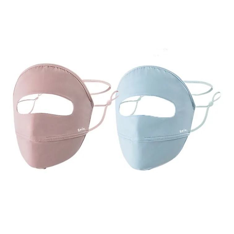 SOIE Polyester Sun Protection Masks Women's-10