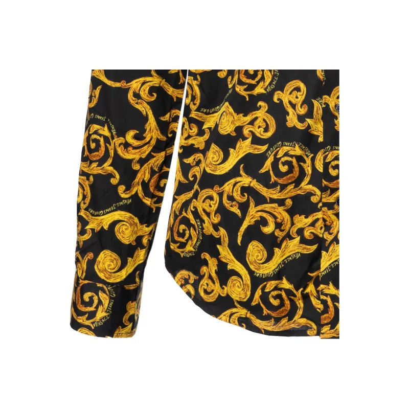 VERSACE JEANS COUTURE Baroque Printed Buttoned Shirt-10