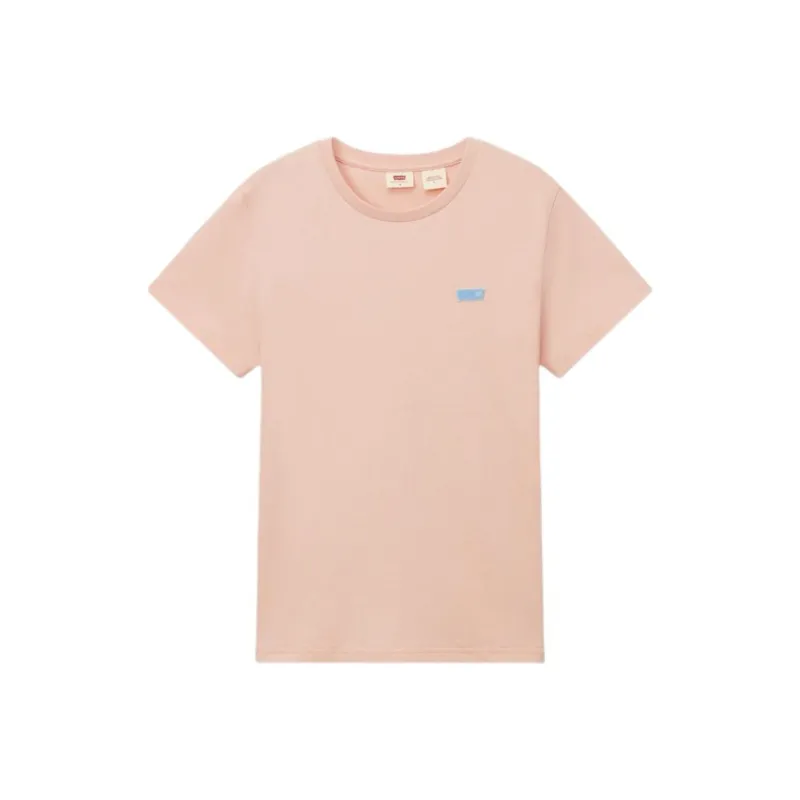 Levis T Shirts Women's Evening Sand Pink-0