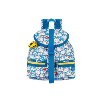 LeSportsac Fabric Backpack Medium Size Unisex Blue