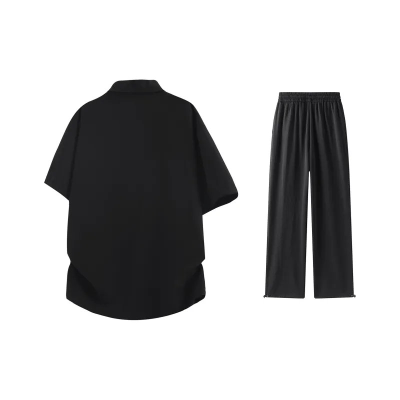 JINBEILE Shirt Matching Set Unisex-1