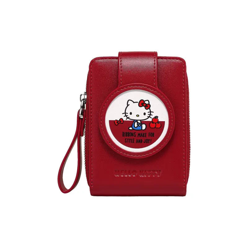 TOUTOU Hello Kitty Collaboration Hello Kitty Synthetic Leather Wallet Women's Multicolor-16