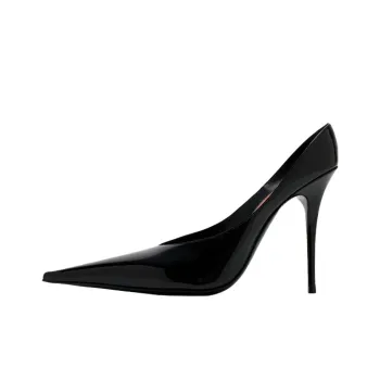 AMINA MUADDI Slim Heel High Heels 10.5cm Women's Black