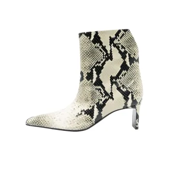 KHAITE Ona Ankle Boots 5.5cm Women's Gray