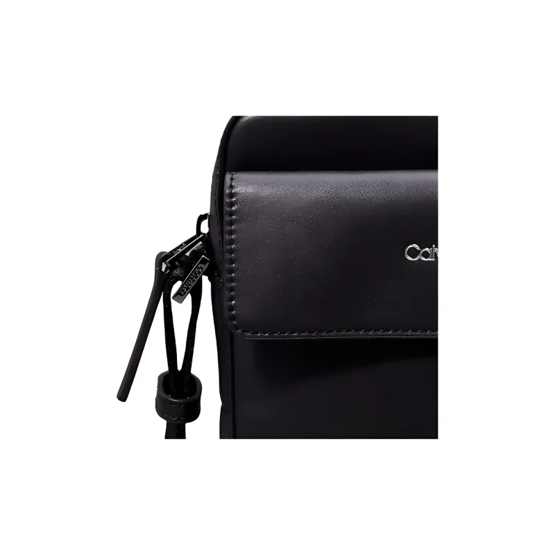 CALVIN KLEIN Polyester Crossbody Bags Men's Black-4