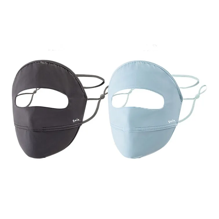 SOIE Polyester Sun Protection Masks Women's-11