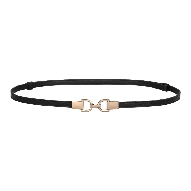 MEXICAN Polyurethane Leather Belt Women's 1cm-7