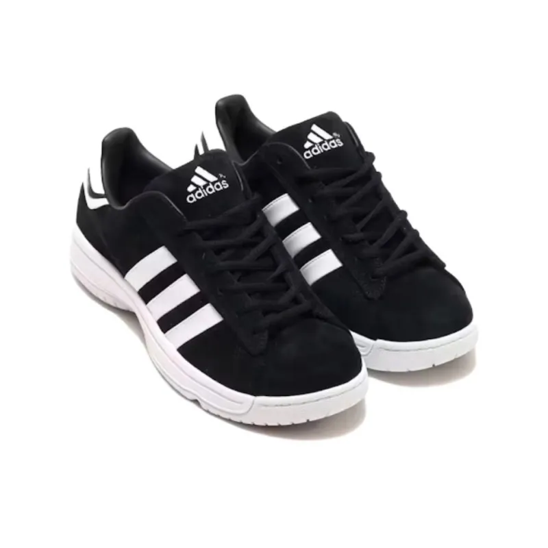 Adidas Campus Supreme Abrasion Resistant Low Top Skateboard Shoes Unisex Black-2