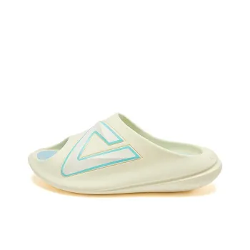PEAK Very Small Fat Drag Quiet Slip Resistant Abrasion Resistant Slide Slippers Men's Light Yellow