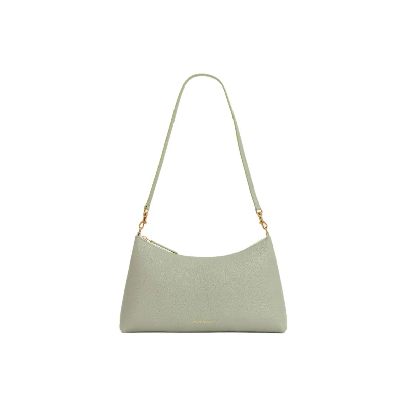 MANSUR GAVRIEL Leather Crossbody Bag, Shoulder Bag Women's Sage Green-0