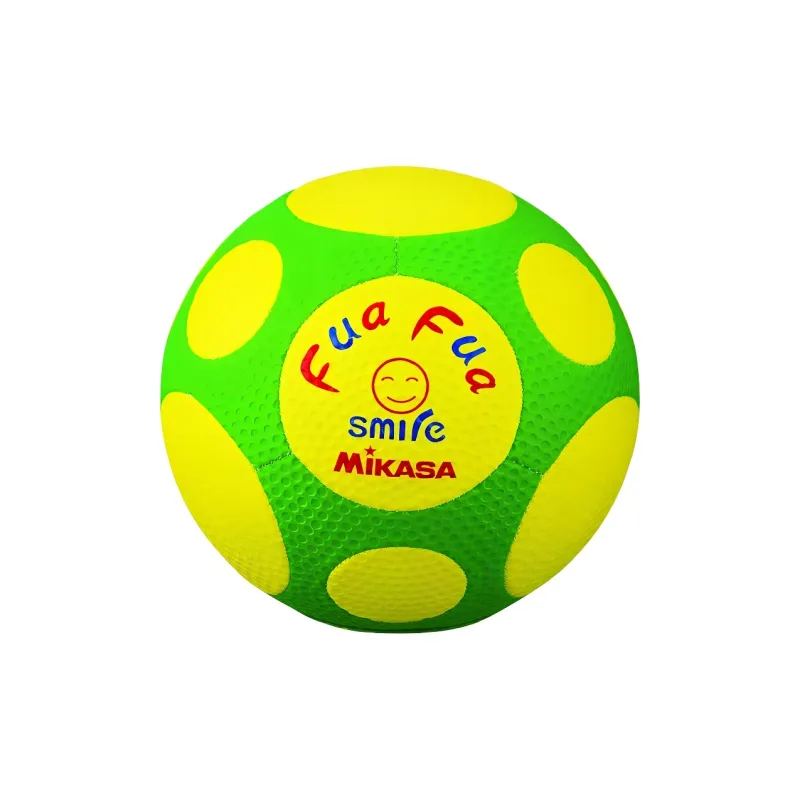 MIKASA Size 4 Ball Soccer Machine Stitched Soccer Ball Unisex Yellow/Green-0