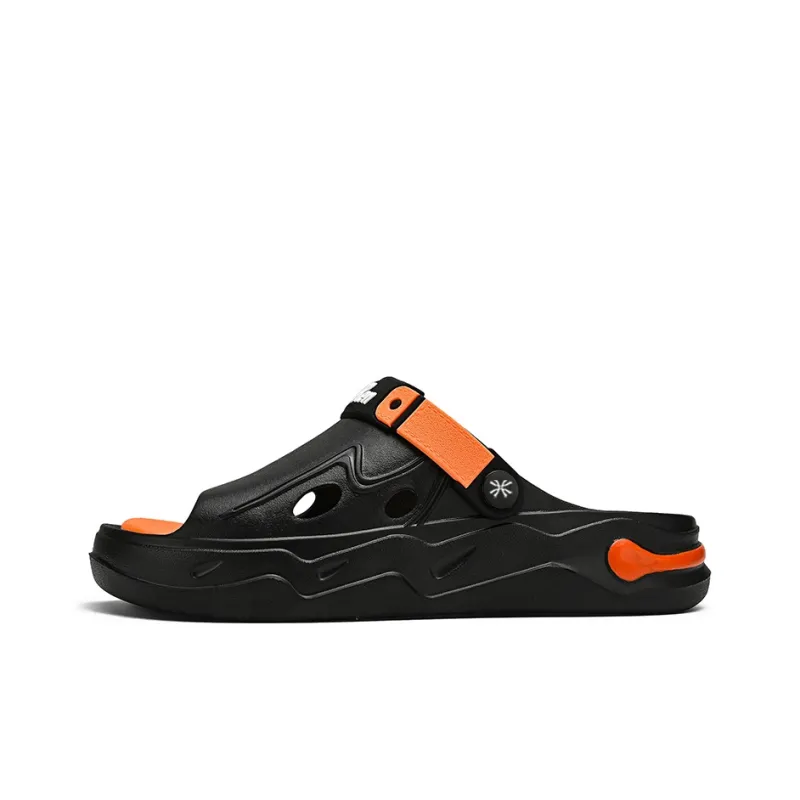 YUZHAOLIN Beach Sandals Men Black Orange Khaki Brown-5