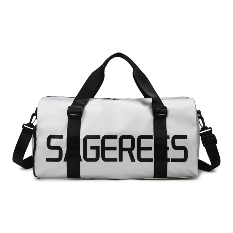 OURFUN Oxford Gym Bag Large Size Unisex Silver/Black/Champagne/Rose Gold-0