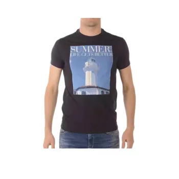 ARMANI JEANS T Shirt Men's Black