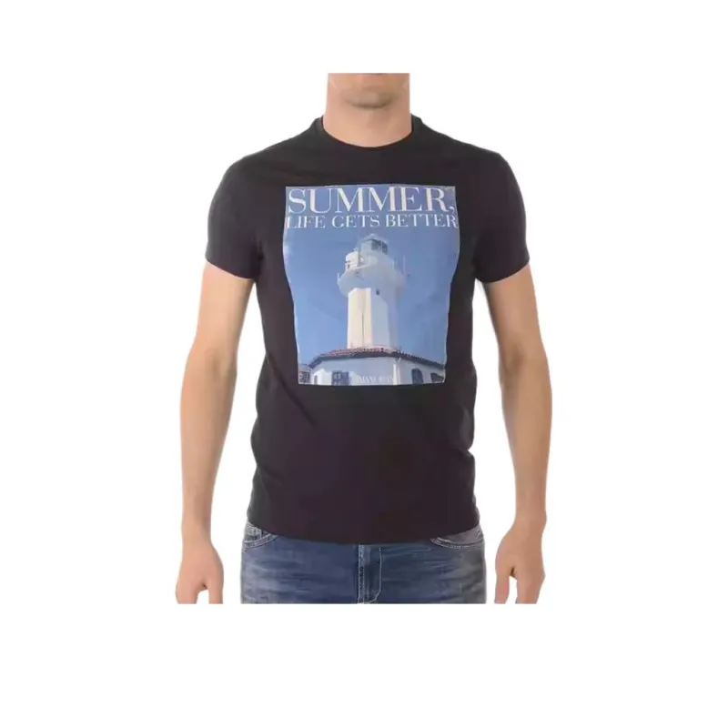 ARMANI JEANS T Shirt Men's Black-0
