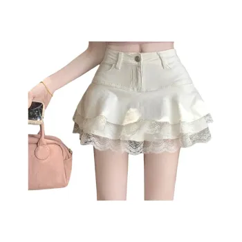 Garbege Denim Short Skirts Women's