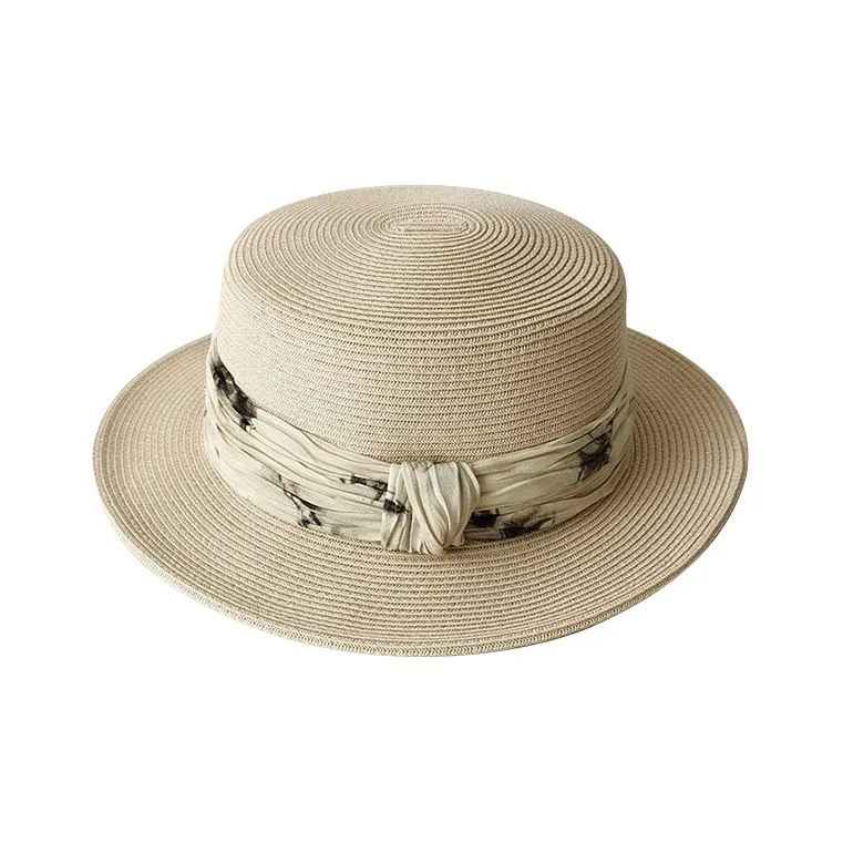 MUSTKOO Straw Woven Sun Protection Hats Women's-0