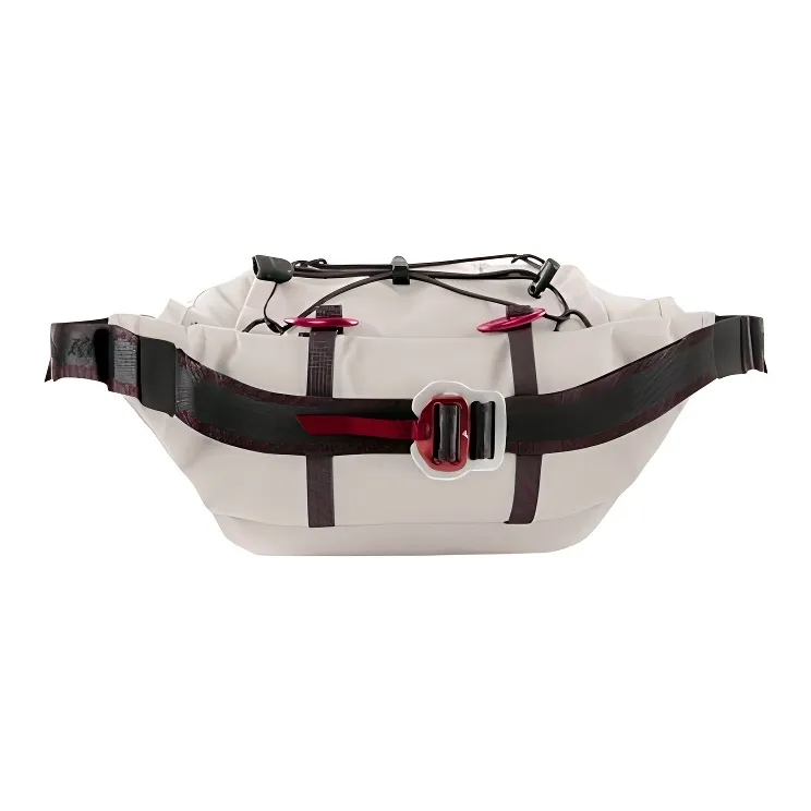 KLATTERMUSEN 2L Fanny Packs Polyamide Nylon Silver Cream White Women's-2