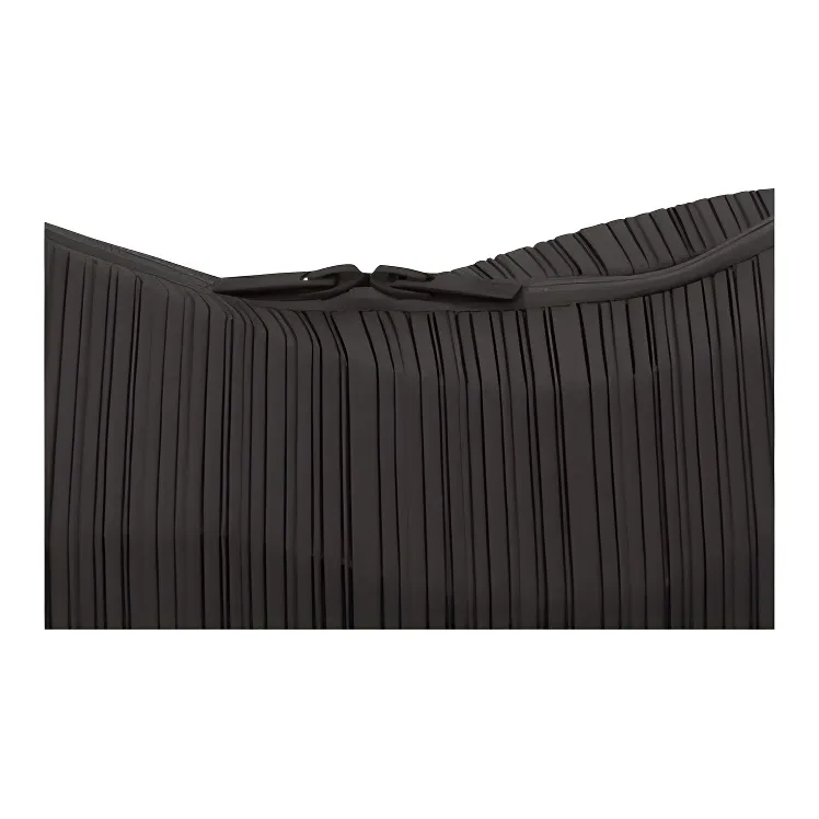 PLEATS PLEASE ISSEY MIYAKE Polyester Handbag Shoulder Bag Women's Black-3