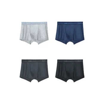 Red Bean Underpants Men's 4 Pack