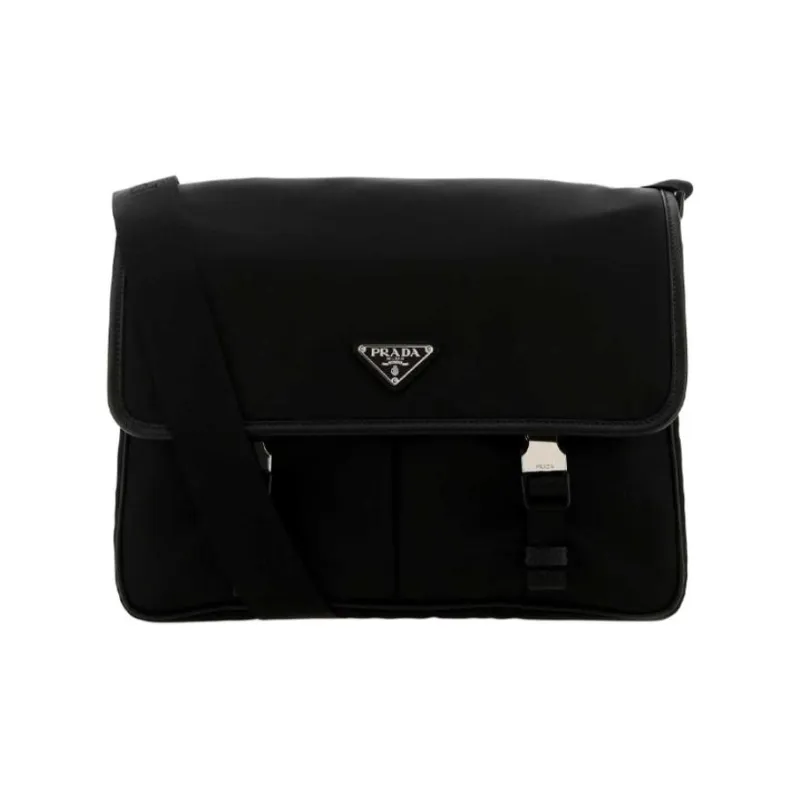 PRADA PRADA Luggage Collection Nylon Fabric Crossbody Bags Shoulder Bags Unisex-0