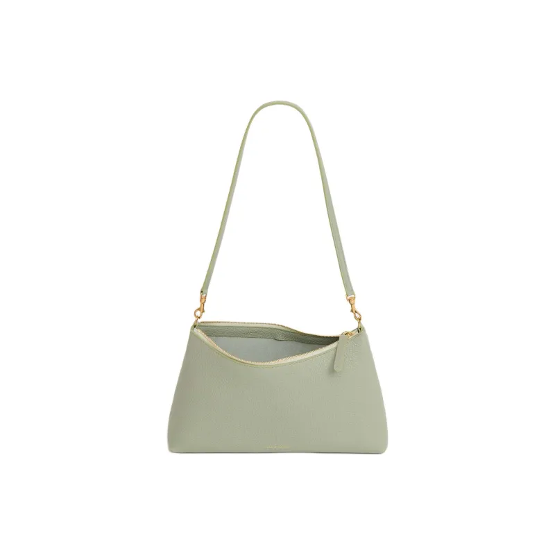 MANSUR GAVRIEL Leather Crossbody Bag, Shoulder Bag Women's Sage Green-3