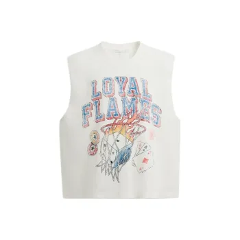 ZARA Tank Tops Men Frosted White