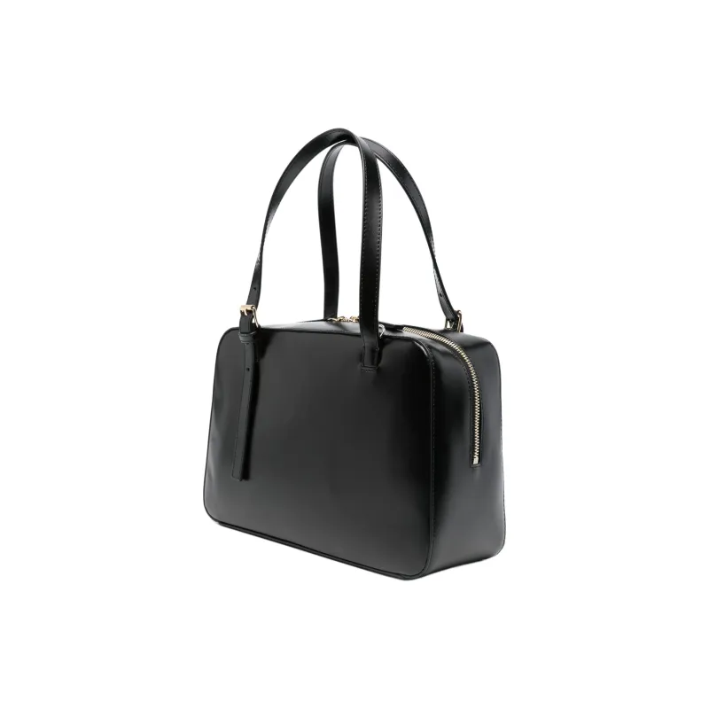 A.P.C Calfskin Shoulder Bag, Crossbody Bag, Handbag Women's Black-1