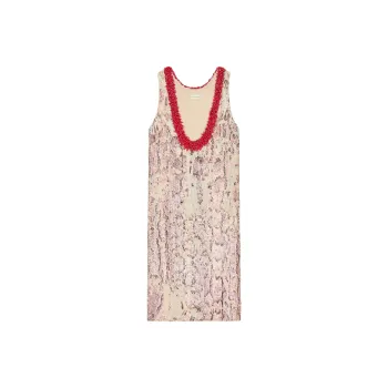 DRIES VAN NOTEN Sleeveless Dress Women's Light Purple