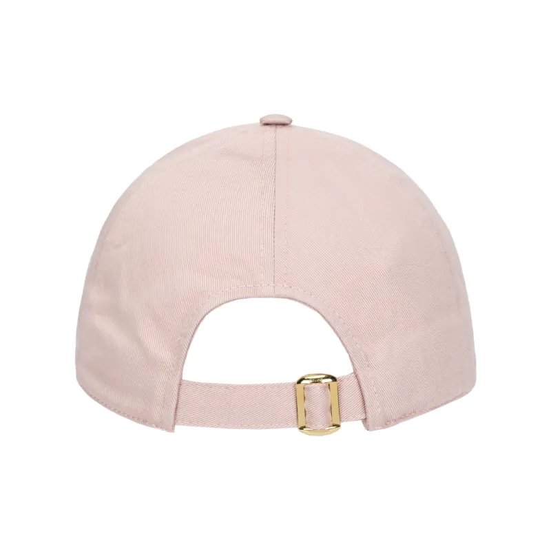 CELINE 100% Cotton Baseball Caps Unisex Pink-2