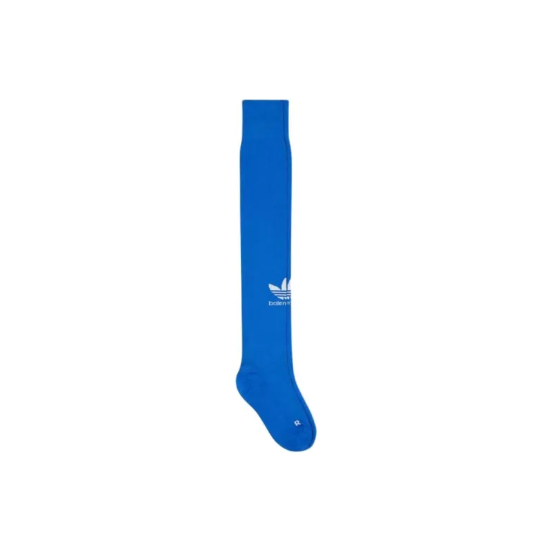Balenciaga X Adidas Mens Soccer Socks Blue-1