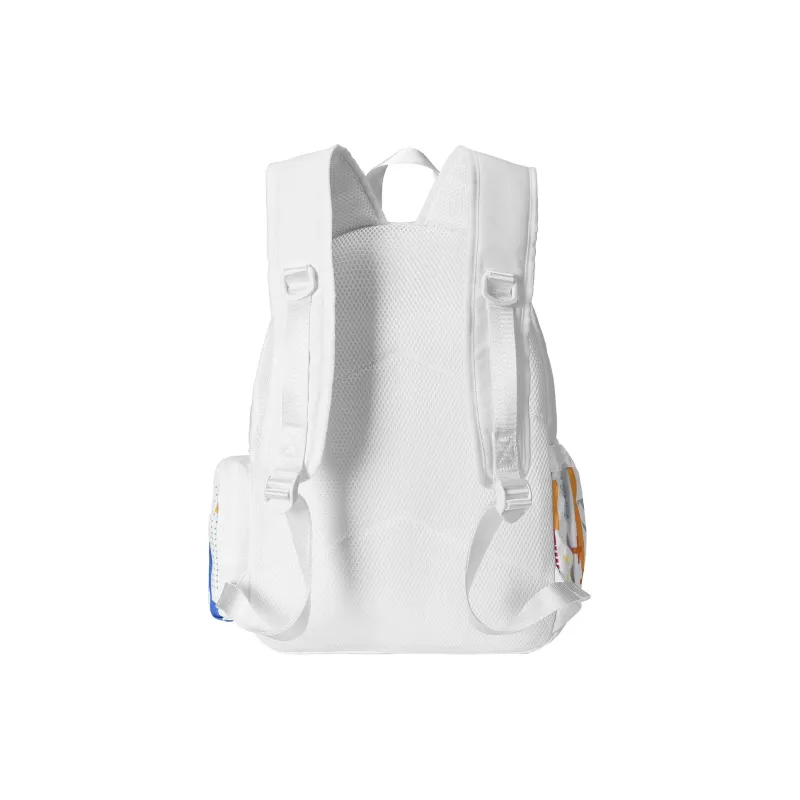 COEXISTENCE Polyester Backpack Unisex Black-12