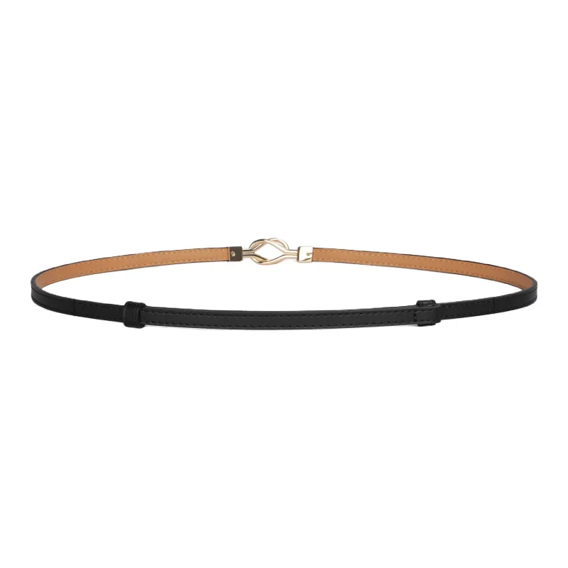 MEXICAN Polyurethane Leather Belt Women's 1cm-2