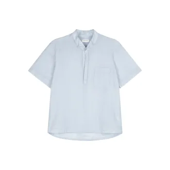 SIMPLE PROJECT Shirts Men Light Blue Stripes