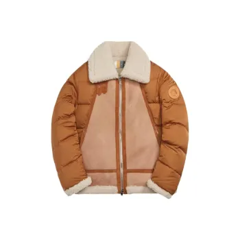 KITH Arden Shearling Combo Puffer