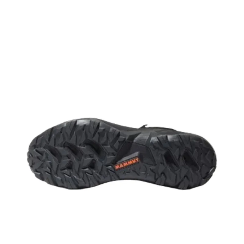 MAMMUT Sertig II Anti Slip Wear Resistant Mid Top Hiking Shoes Men's Black-4