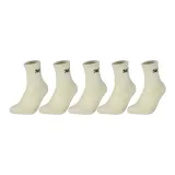 Soft and Warm Loop Socks-Ecru (5 Pack)