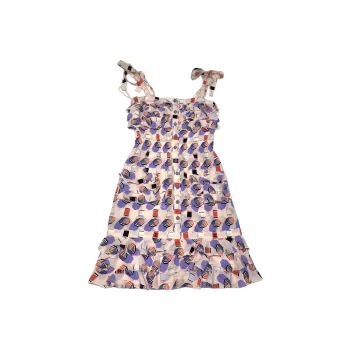 CHANEL 19S Slip Dress Women's Multicolor