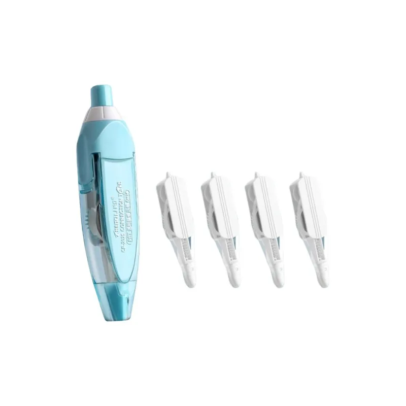 REBECCA LIM'S Push Activated Refillable Smooth For Students Correction Fluid/Correction Tape/Correction Patch-11