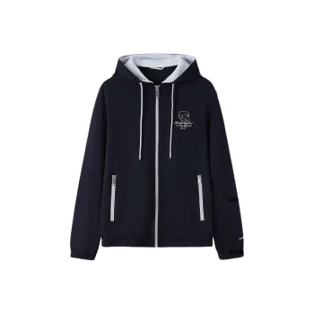 KARL LAGERFELD SS25 Jackets & Coats Men's Navy Blue