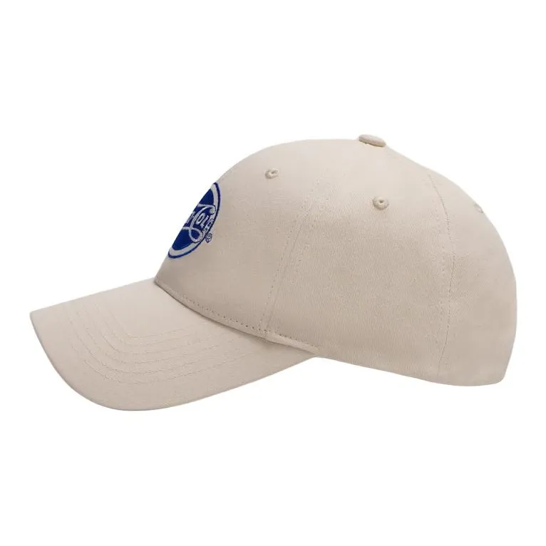 Pepsi Comfortable And Breathable Cotton Wide Brim Baseball Cap For A Slimmer Face Unisex Royal Blue/Blue/Ecru-18
