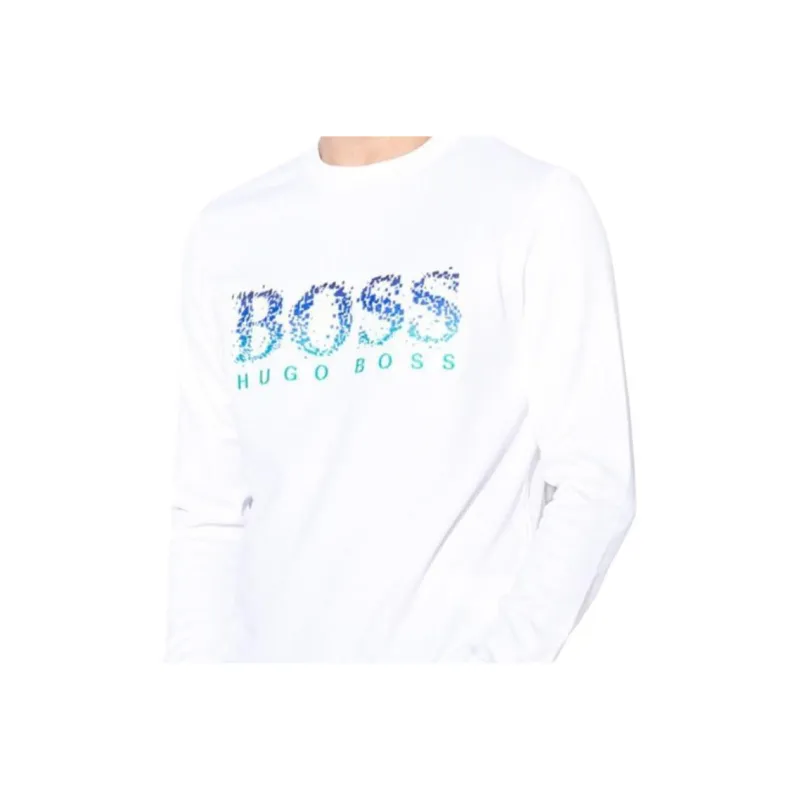 HUGO BOSS Sweatshirt Men's White-4