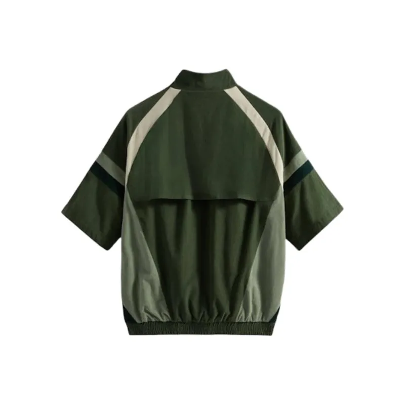 KITH Mixed Micro Cord Linden Retro Quarter Zip-1