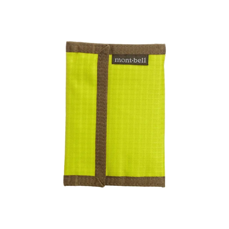 MONTBELL Nylon Wallet Unisex Pomelo Yellow-0